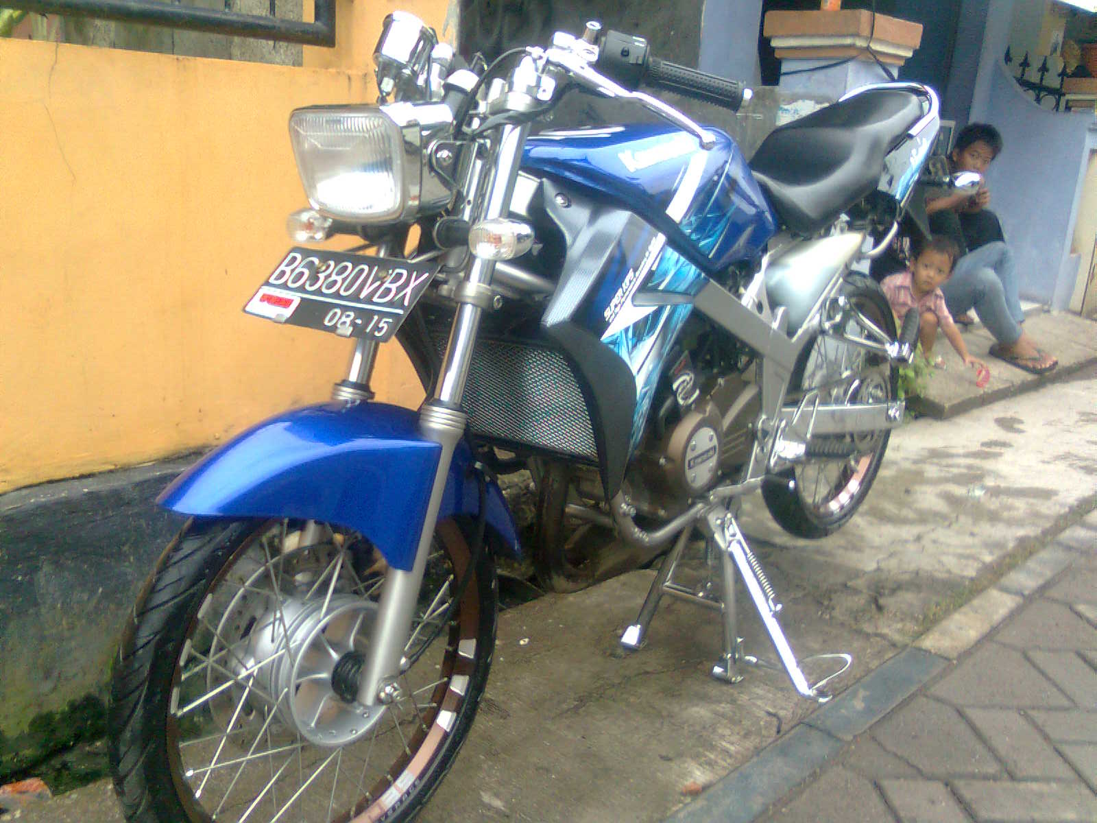 kawasaki ninja aie: kawasaki ninja r modifikasi