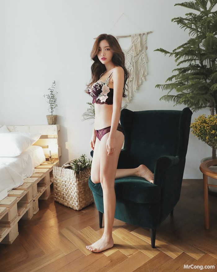 Jin Hee&#39;s beauty in lingerie, bikini in January 2018 (355 photos) photo 15-19