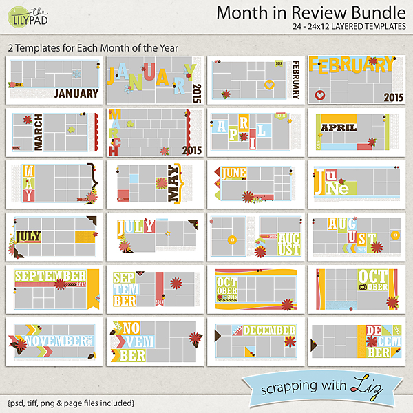 scrapping with liz 2016 newsletter templates and 60 off select