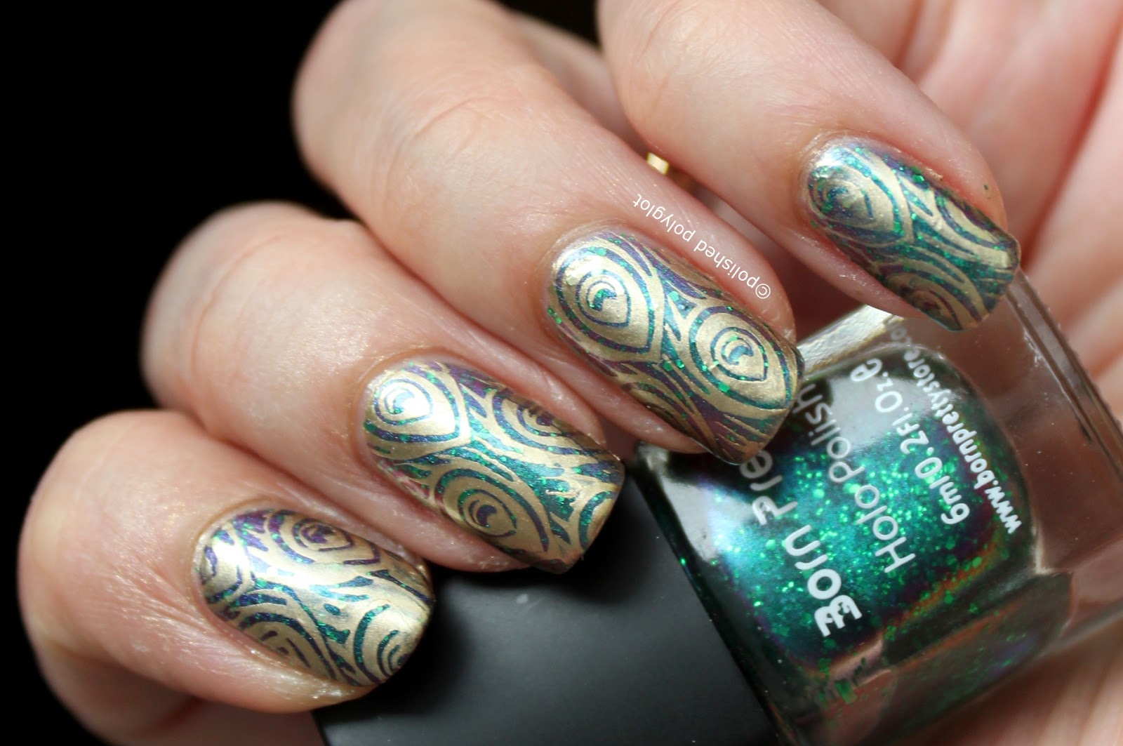 5. "Colorful Peacock Nail Art Ideas" - wide 8