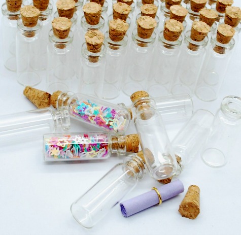 Mini Jar Bottles with Corks