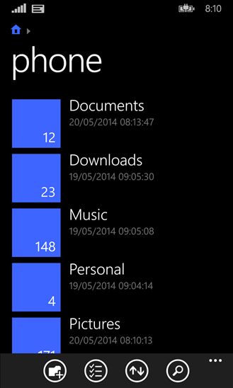 Sekarang File Manager Resmi Windows Phone 8.1 Tersedia Sekarang File Manager Resmi Windows Phone 8.1 Tersedia