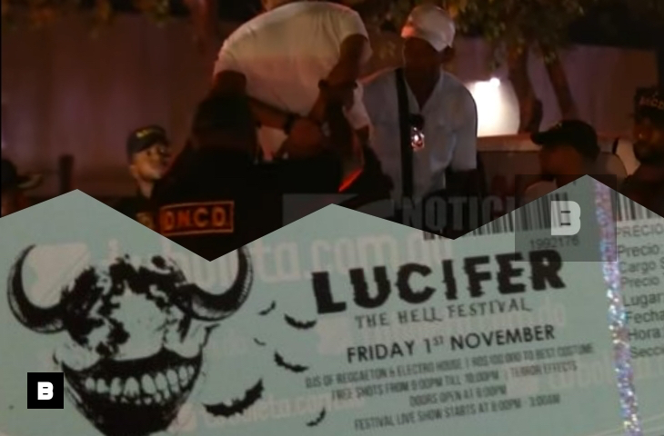 Video: Detienen organizadores de concierto “Lucifer, Festival del infierno” Video: Detienen organizadores de concierto “Lucifer, Festival del infierno”