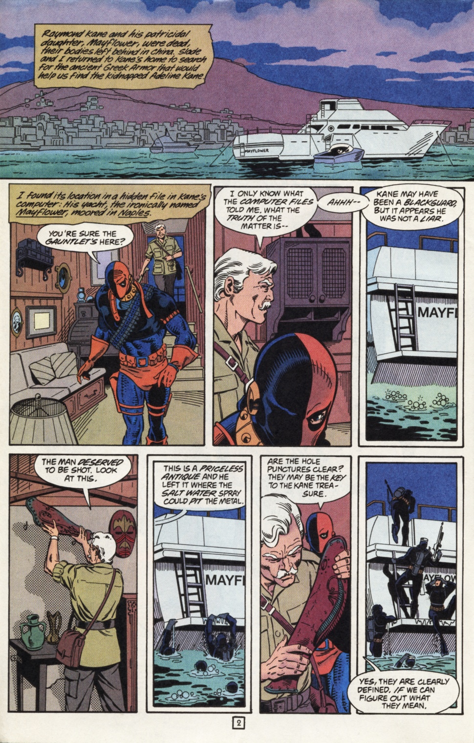 Read online Deathstroke (1991) comic -  Issue #31 - 3