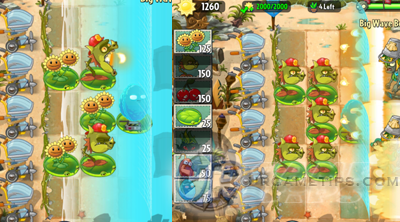 Plants vs Zombies 2 It's About Time Gets Big Wave Beach Update!!