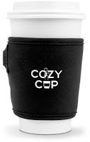 Reusable coffee cup sleeve