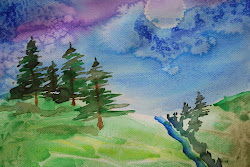 lesson watercolor landscapes