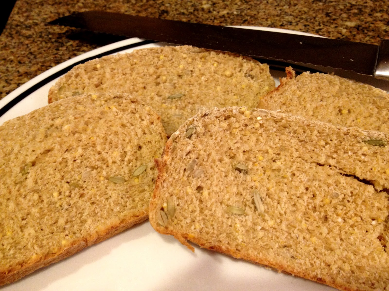 The Copycat Crafter Delicious Chunky Wheat Bread {RECIPE}