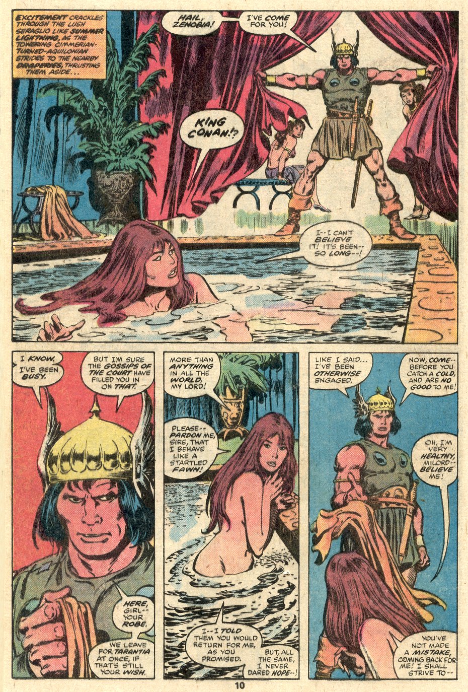Read online Conan the Barbarian (1970) comic -  Issue # Annual 4 - 9