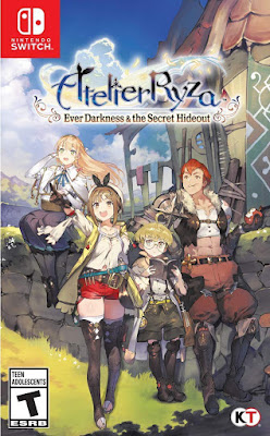 Atelier Ryza Ever Darkness The Secret Hideout Game Cover Nintendo Switch