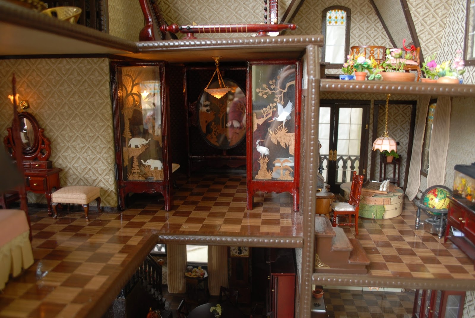 The Garfield Blog Garfield Manor photoshoot for American Miniaturist