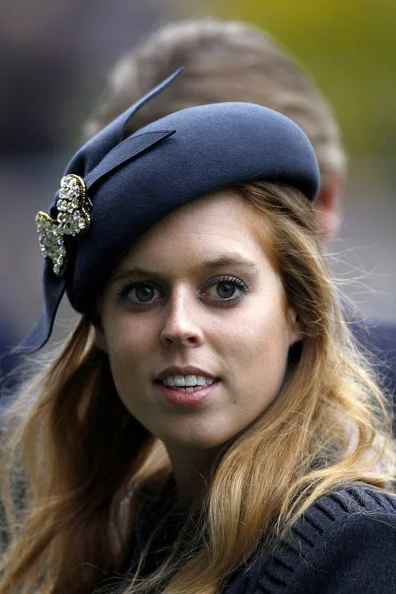 Queen Elizabeth , Prince Philip and Princess Beatrice attended the British Champions Day