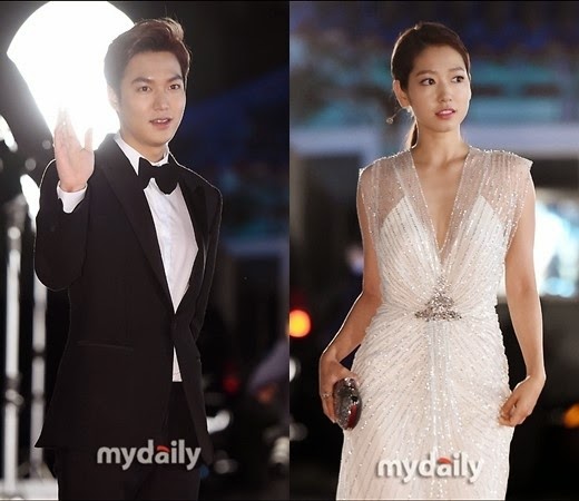 Park Shin Hye Lee Min Ho's Wedding In Real Life / Outside