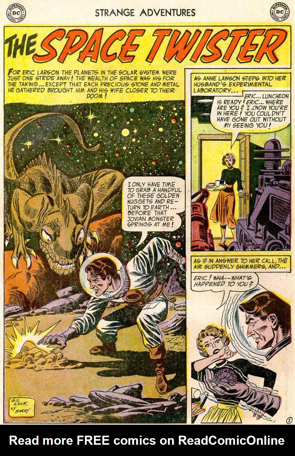 Read online Strange Adventures (1950) comic -  Issue #38 - 11