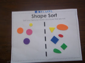 Mrs. Wood's Kindergarten Class: Shapes!