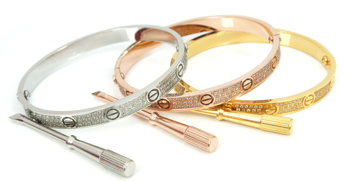 pearljewelry2: Cartier Couple Bracelet 