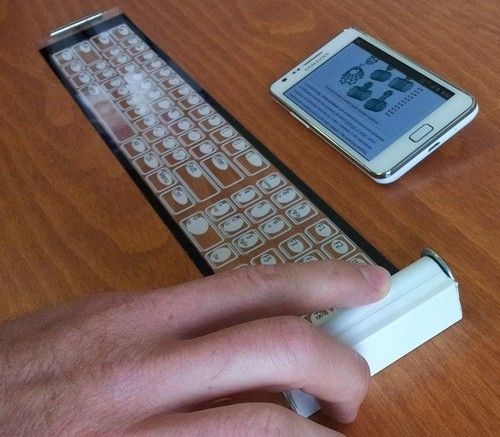 Technology and Inventions: Rolling keyboard