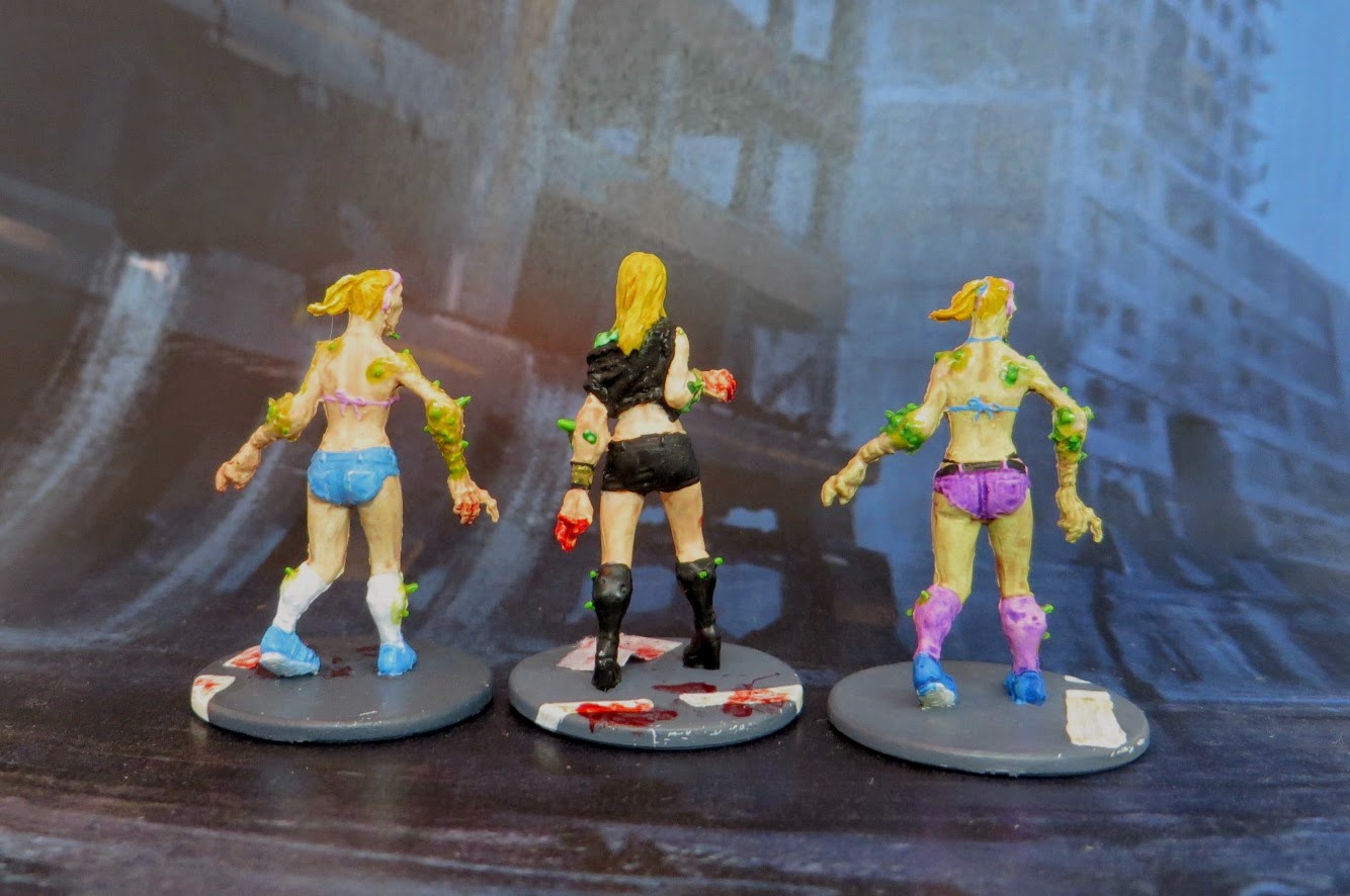 Zombicide! Toxic Bikini Babes Toxic Walker Zombies 1