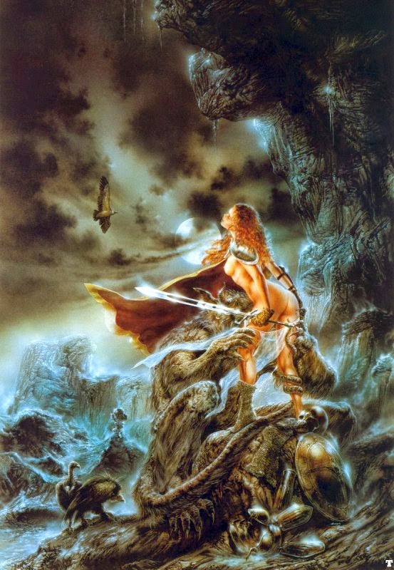 solitary dog sculptor Cartoon Historieta Luis Royo Part 13 20