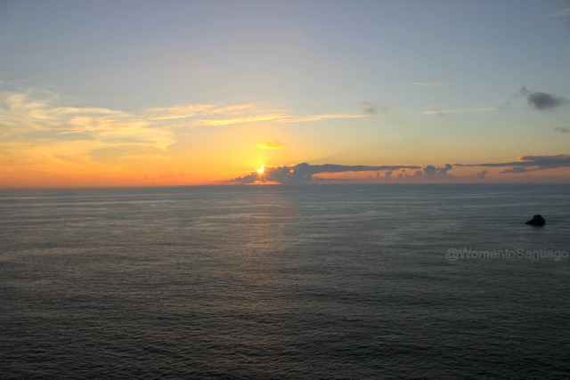 foto ocaso en fisterra