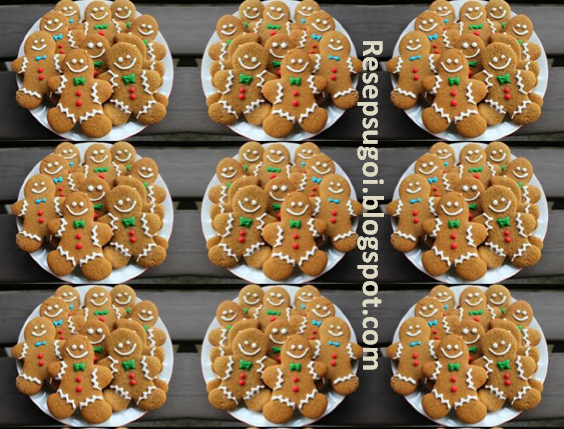 Resep dan cara membuat kue jahe berbentuk boneka yang enak Resep dan cara membuat kue jahe berbentuk boneka yang enak
