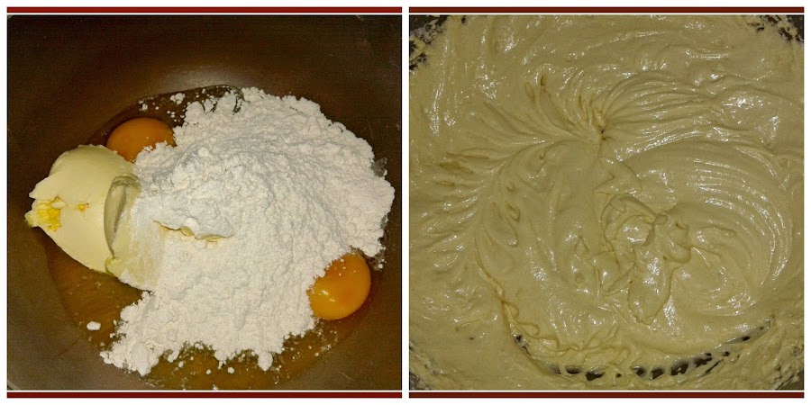 preparación de tarta de manzana en microondas