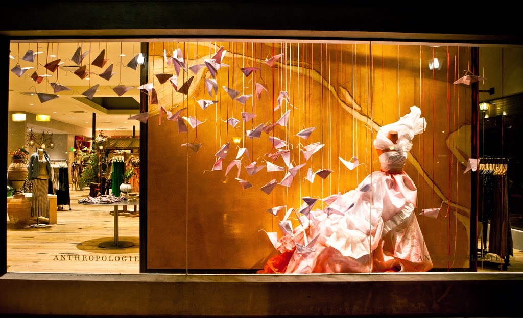 The Art of Window Displays Anthropologie Displays