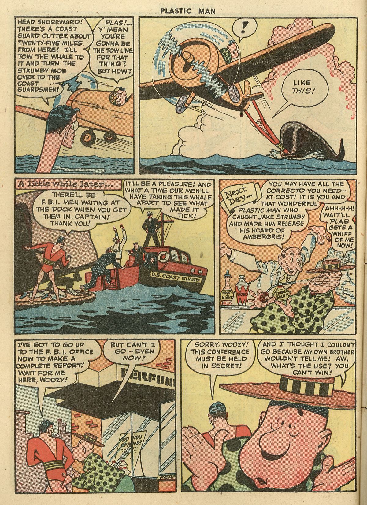 Read online Plastic Man (1943) comic -  Issue #3 - 50