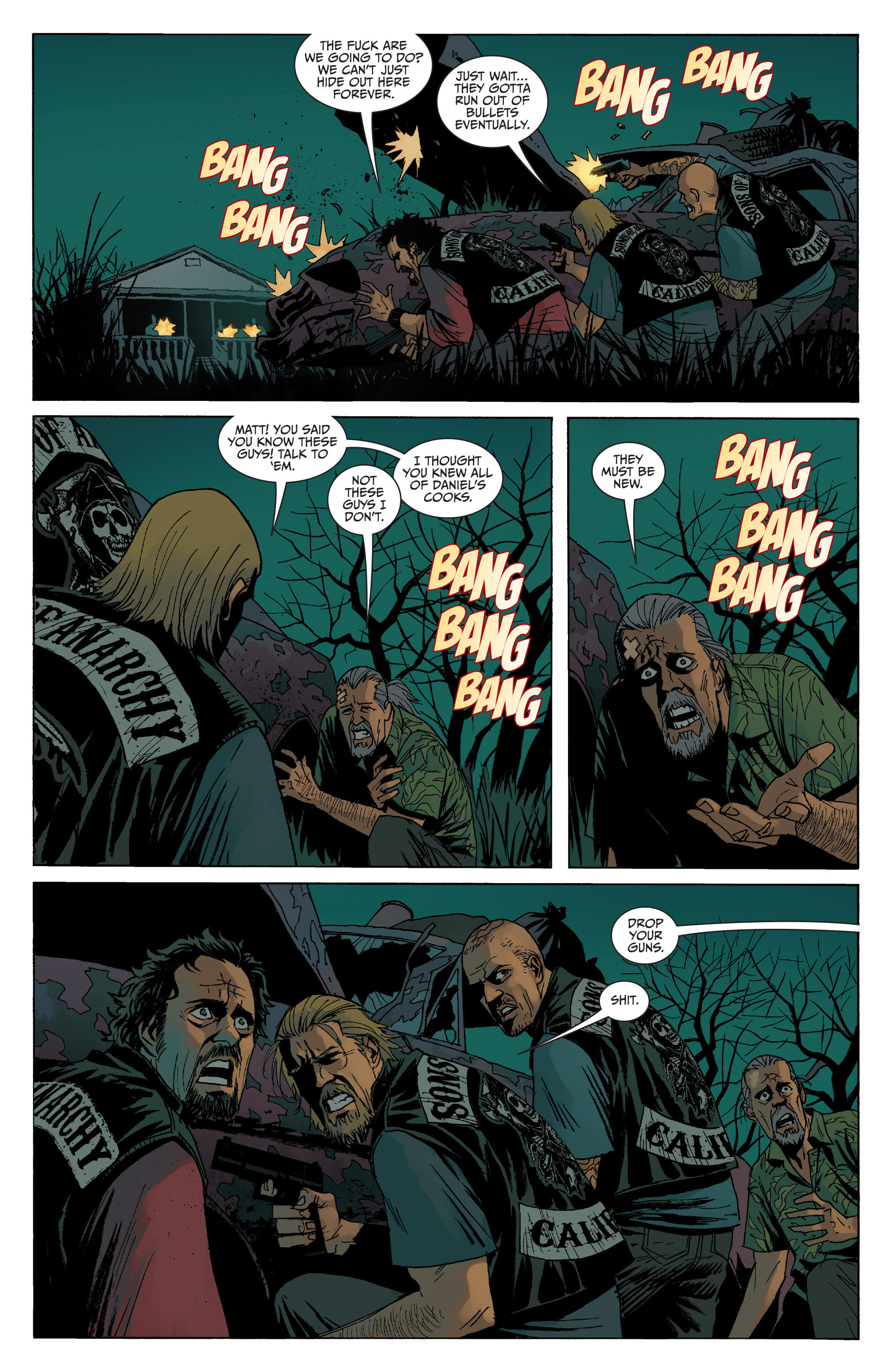 Read online Sons of Anarchy comic -  Issue #14 - 16