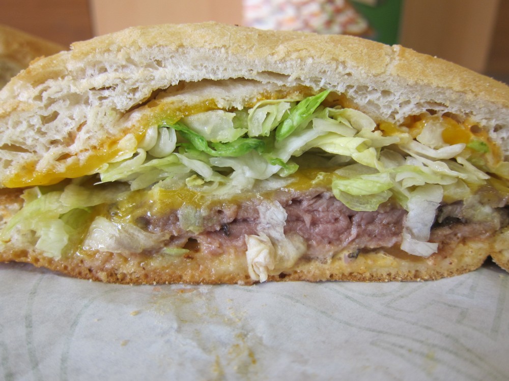 Review Quiznos Chipotle Steak Ciabatta Toastie