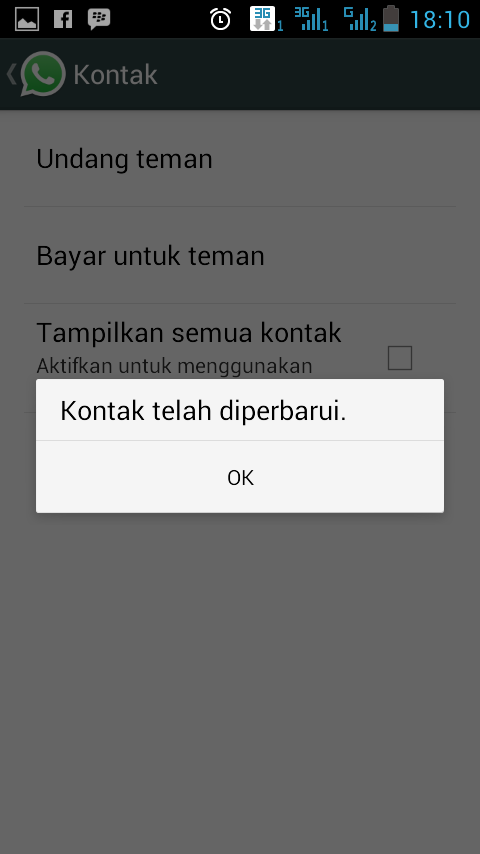 Cara Mengupdate Kontak di Whatsapp - Blog Aspal