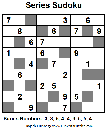 Series Sudoku (Fun With Sudoku #18)