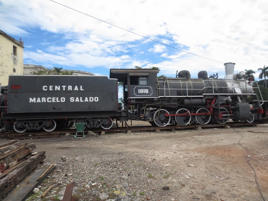 Cuban Cigars, Culture & Lifestyle Train Junkyard (Havana) Jan.2014