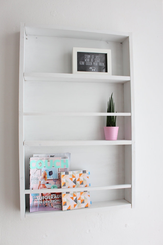 [Interior] DIY: Zeitschriften- und Bücherregal selbst bauen. | Fashion