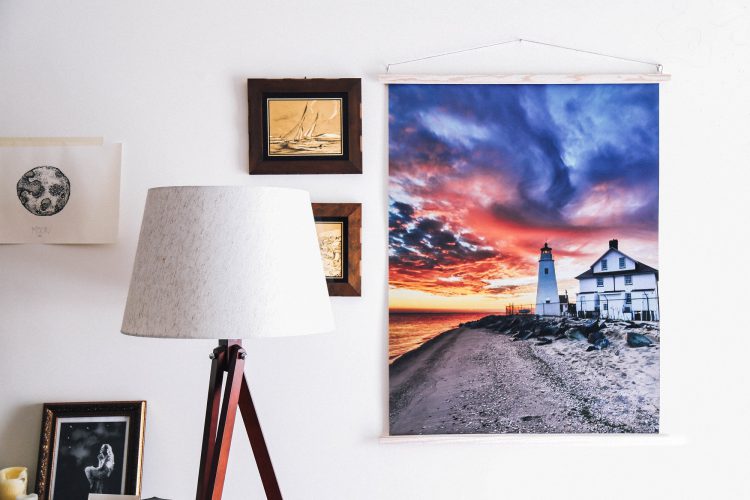 Create Photo Display for Large Format Photo Prints Artworks Printing