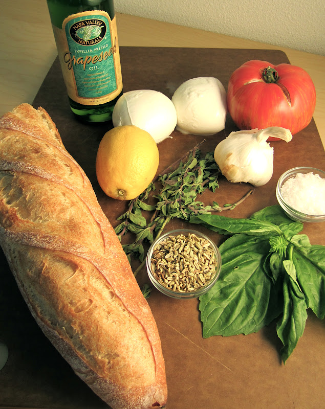 Marinated Buffalo Mozzarella and Tomato Caity