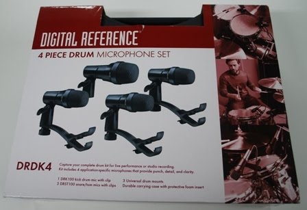 Rex and the Bass: Digital Reference DRDK4 Drum Microphone Set Review