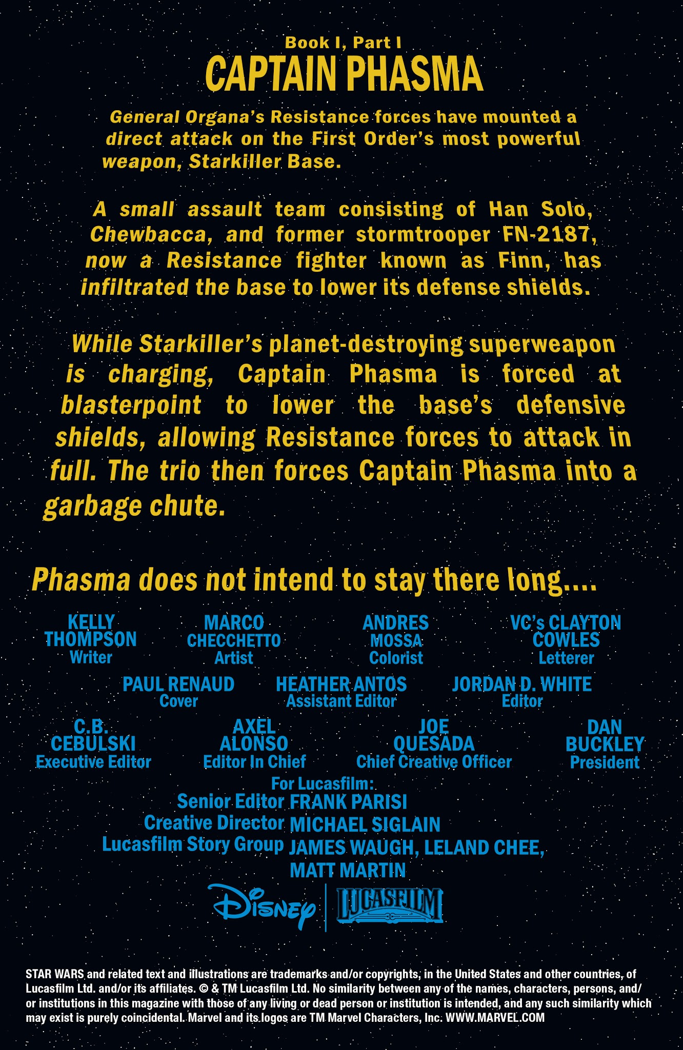 Read online Journey to Star Wars: The Last Jedi - Captain Phasma comic -  Issue #1 - 2