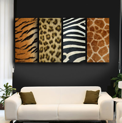 Salas Animal Print | Ideas para decorar, diseñar y mejorar tu casa.