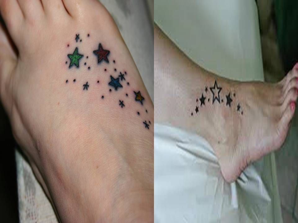 Star On The Ankle Tattoos 83