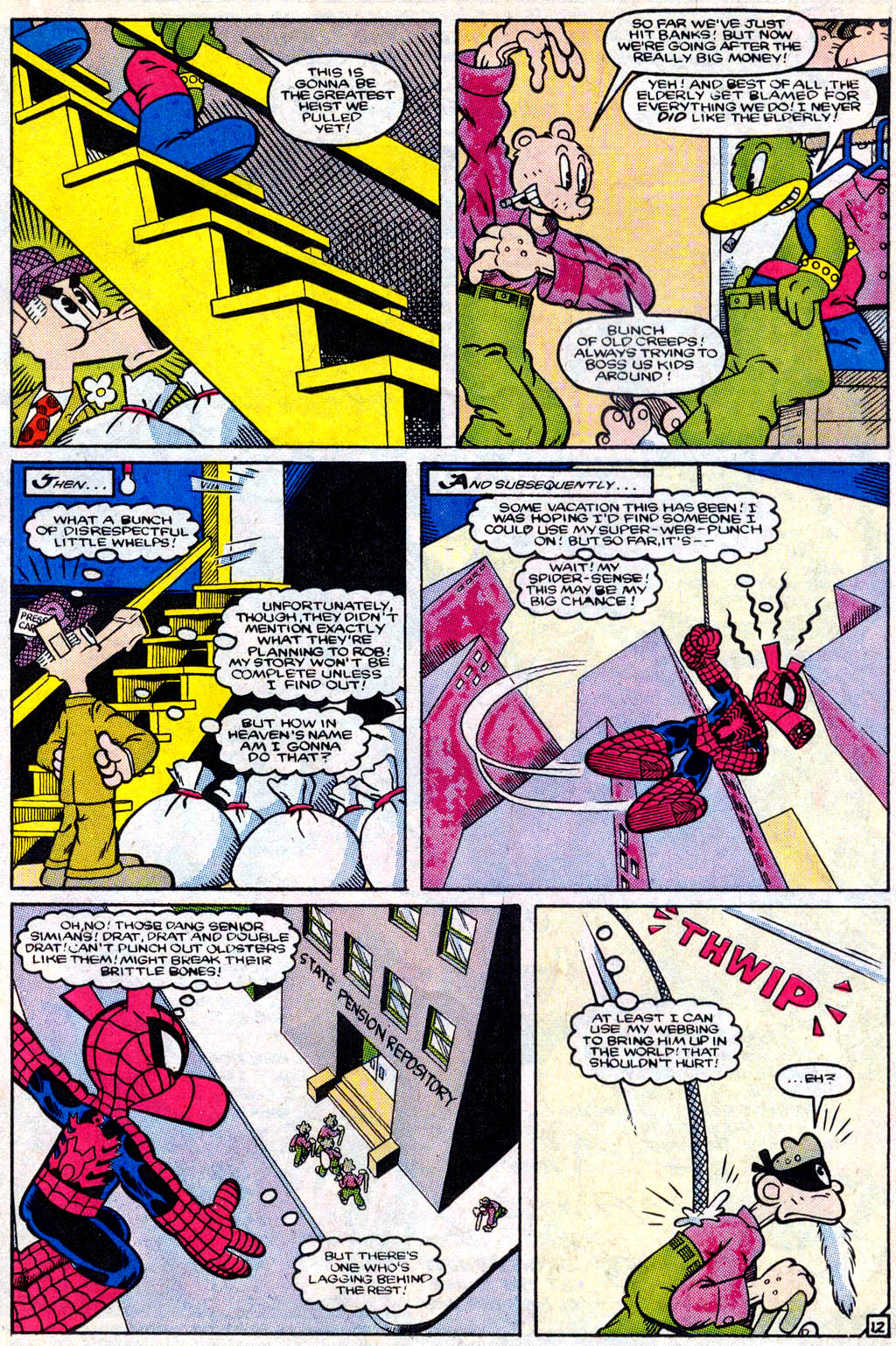 Read online Peter Porker, The Spectacular Spider-Ham comic -  Issue #5 - 13