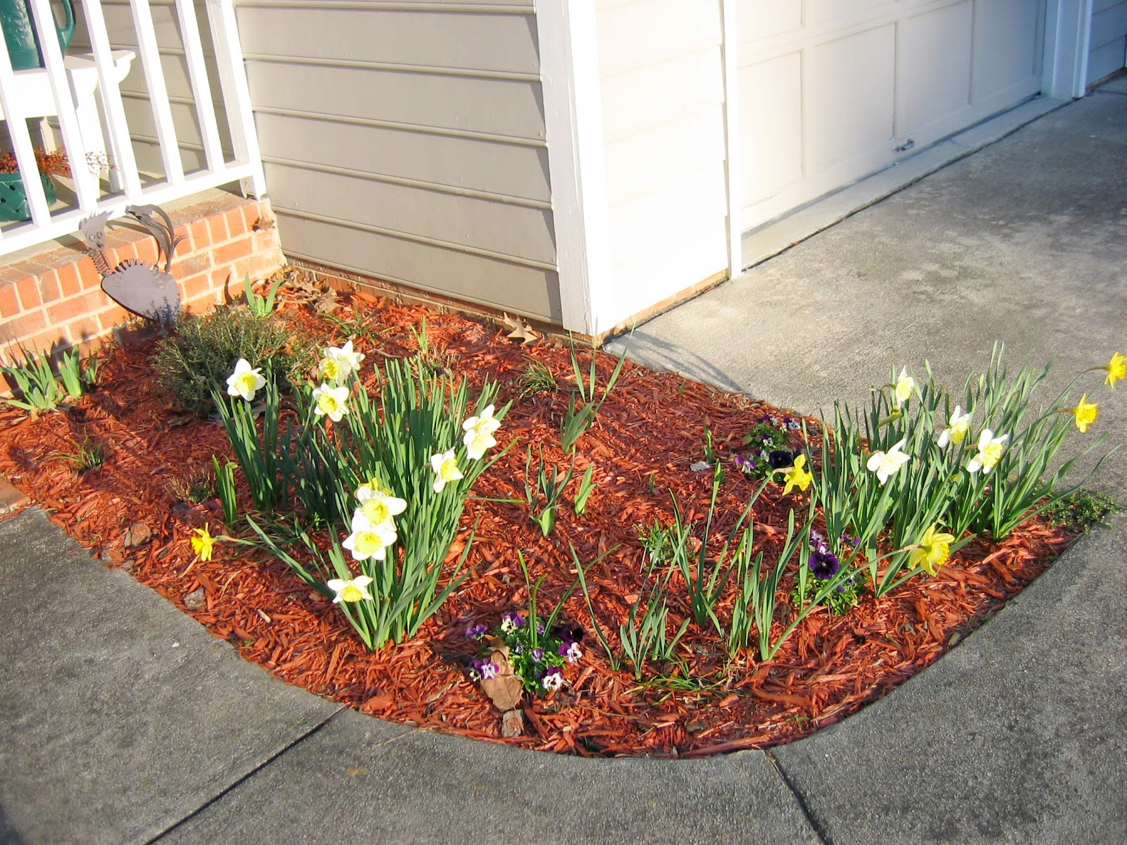 The Red Chair Blog Evolution of Our Front Door Garden