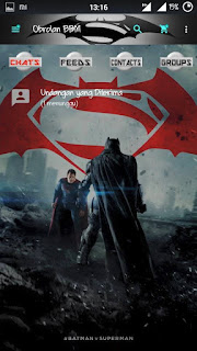 Download BBM MOD Suprman VS Batman V2.13.0.22 Terbaru 