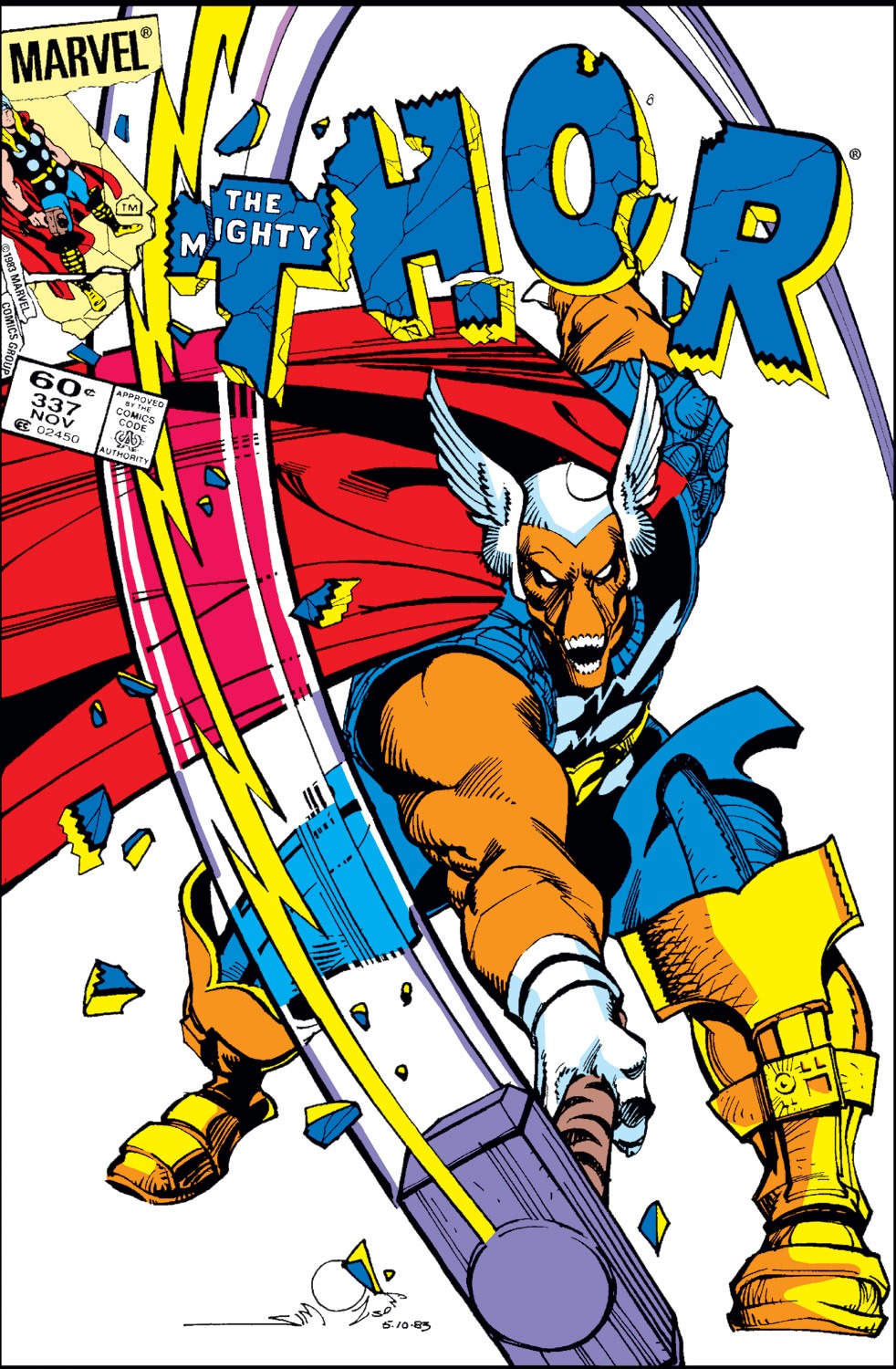 Read online Thor (1966) comic -  Issue #337 - 1