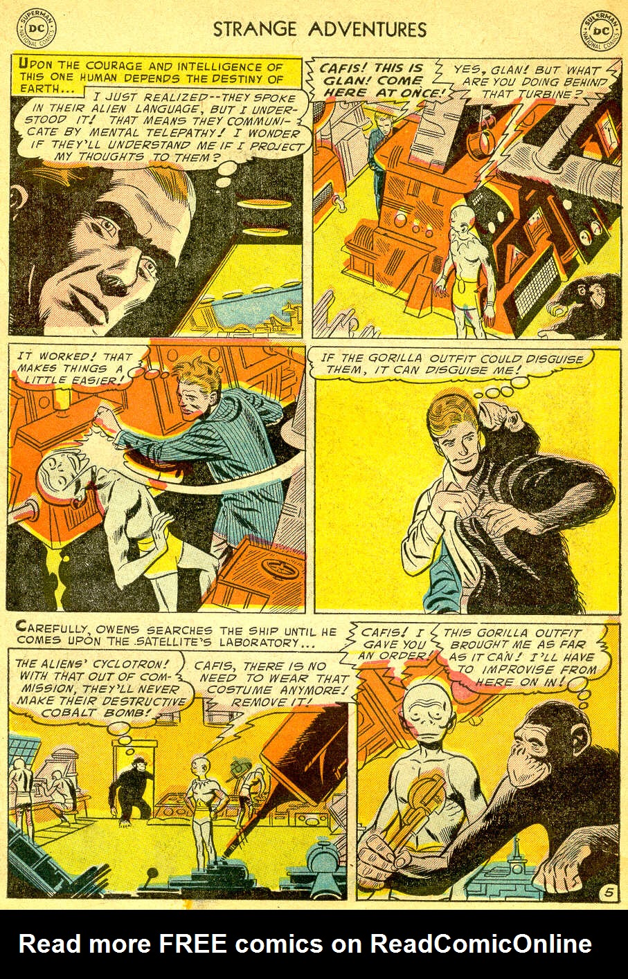 Read online Strange Adventures (1950) comic -  Issue #64 - 7