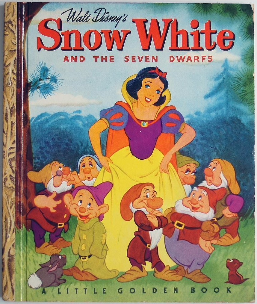 Filmic Light Snow White Archive 1948 Snow White Little Golden Book