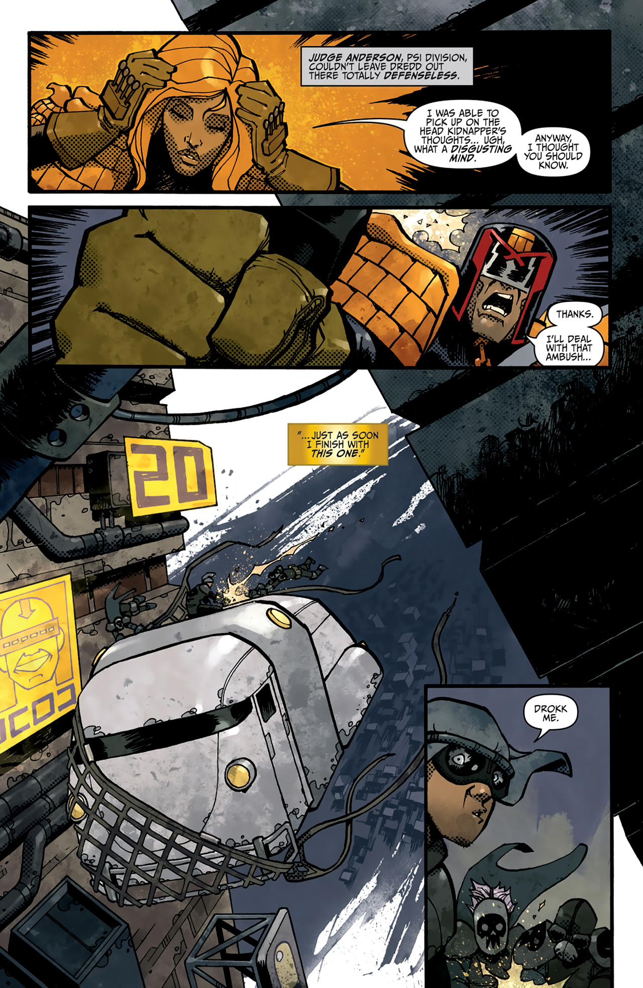 Read online Judge Dredd (2012) comic -  Issue #3 - 18