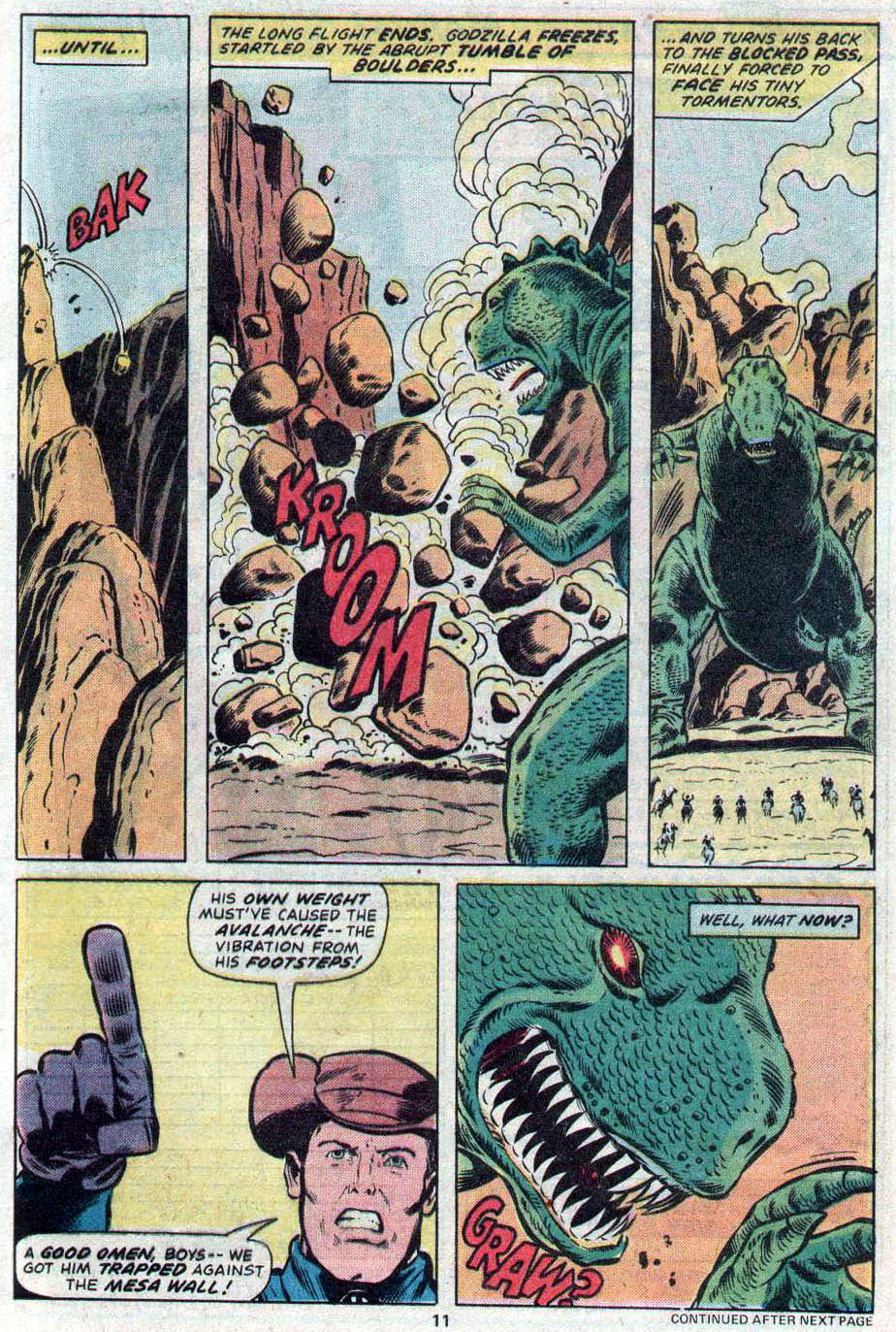 Read online Godzilla (1977) comic -  Issue #16 - 9
