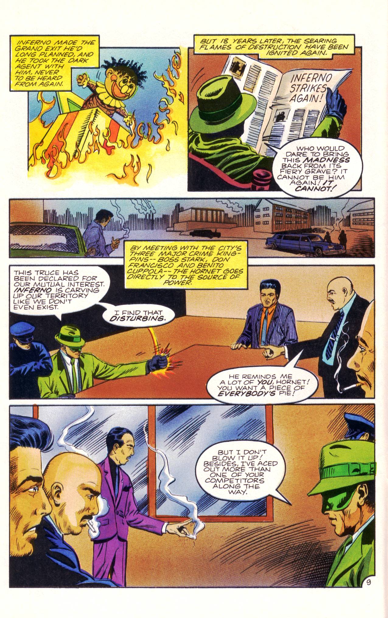 Read online Tales of the Green Hornet (1992) comic -  Issue #3 - 10