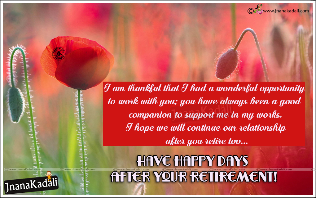 Happy Retirement Quotes in English-Best Retirement Greetings for Friend
